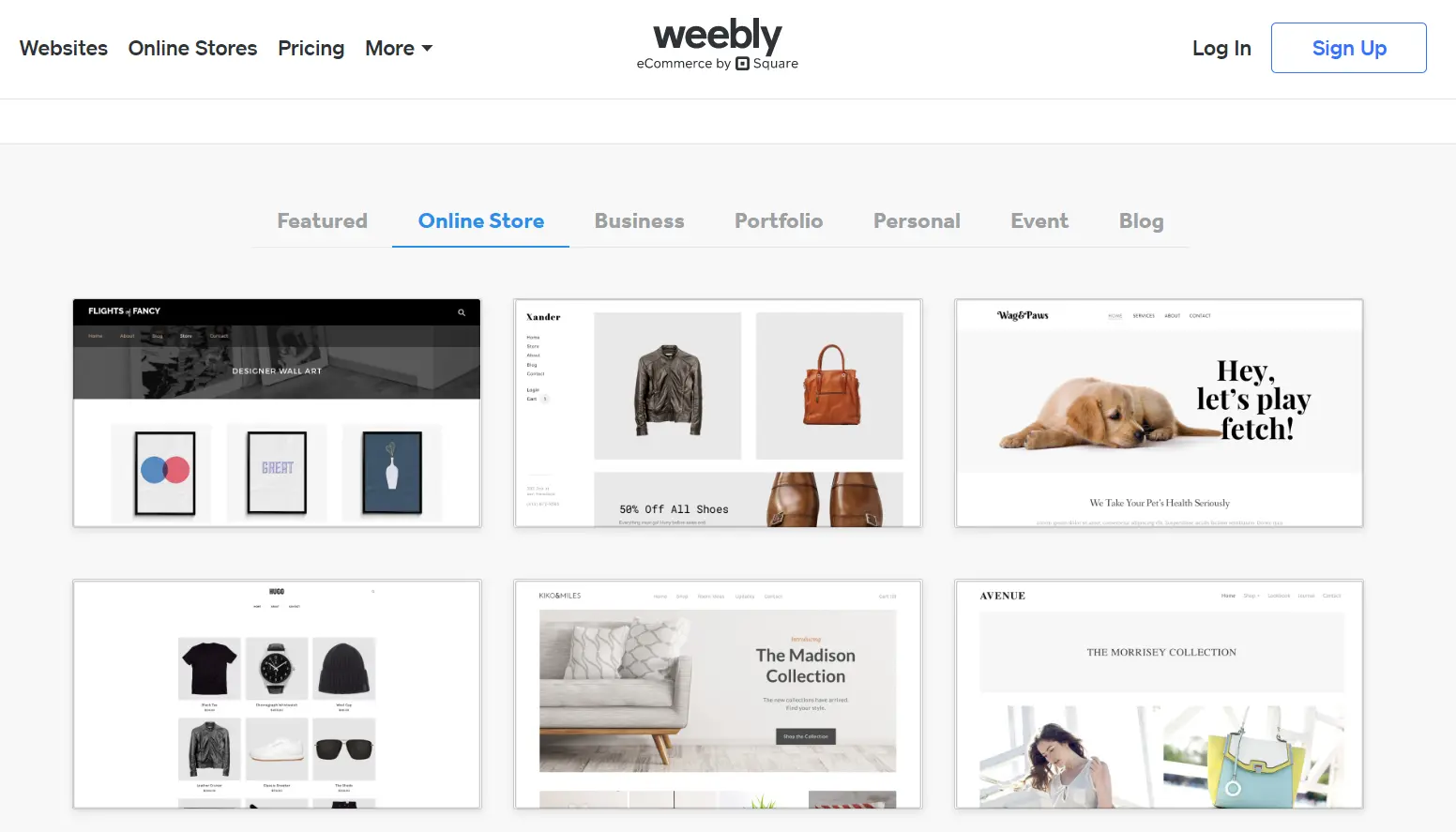weebly template 2